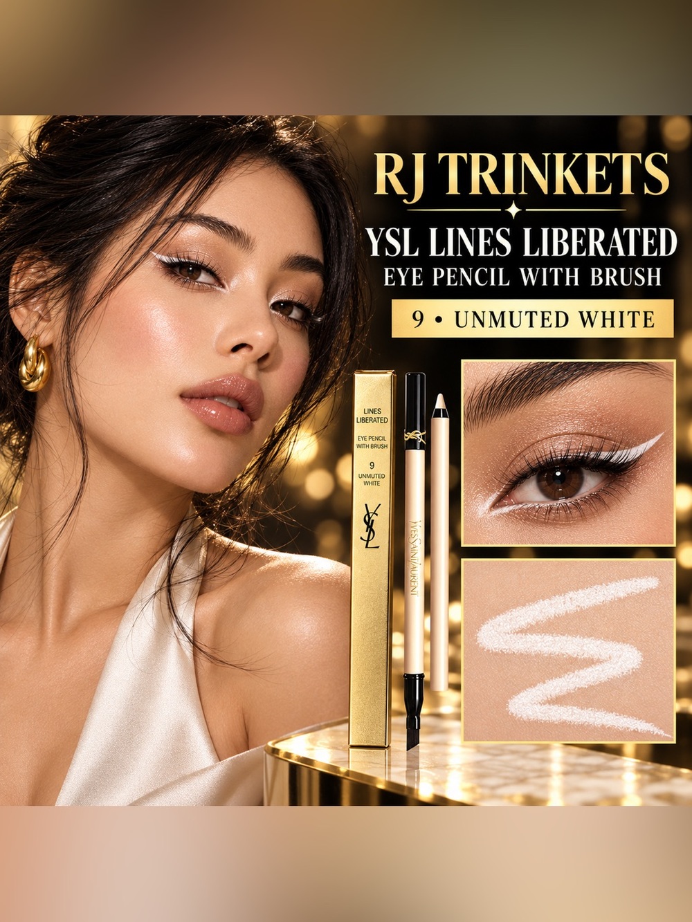 Yves Saint Laurent Unmuted White Eye Pencil